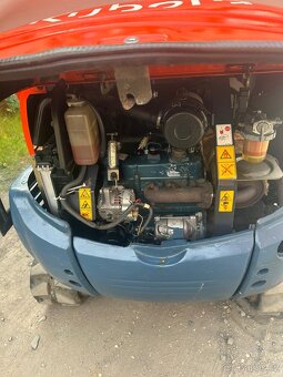 Kubota KX41-3V Minibagr 1.8t + 3x lžíce - 9