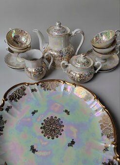 Nádherná porcelánová kávová souprava Oscar Schlegelmilch - 9