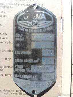 Jawa 175/356 rv 1958 - 9