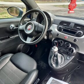 Fiat 500, 0,9T86K,KRÁSNÝ,VÝBAVA,SERVISKA - 9