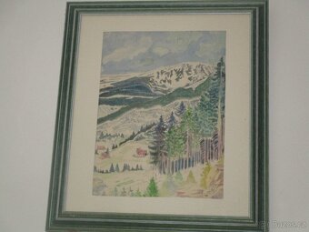 SBÍRKA OBRAZŮ-POZŮSTALOST-LEVNĚ - 9