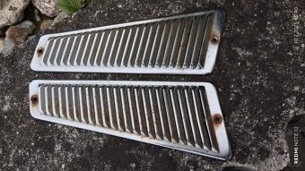 2ks chrom mřížky ŠKODA 110R erko - 9