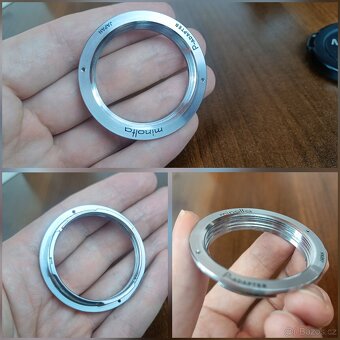 Minolta x-3000 s obj. Minolta 1.7/50 mm + blesk 320X, MD - 9