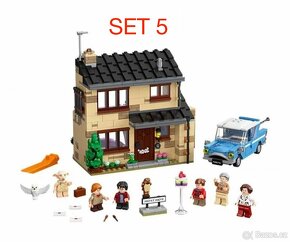 Harry Potter stavebnice 4 + figúrky - typ lego - nové - 9