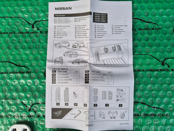 Nové originál sportovní kryty pedálů Nissan - 9
