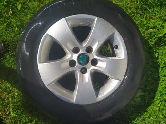 Originální ALU kola Škoda 5x100 R14 - 9