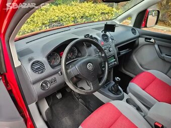 VW Caddy Maxi 1.9TDI 77kW,7míst,tažné,2009,Bez koroze - 9