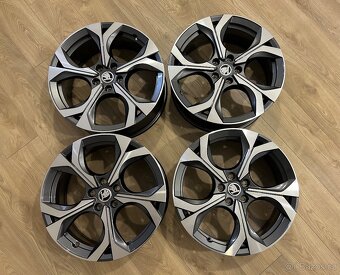 Originální alu kola R19 Škoda Octavia RS - 9