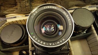 Profes. Mamiya RB 67 + příslušenství - 9