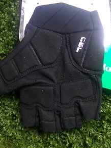 EXCEEDA - 100% krátké gelové rukavice Black, vel: XL - 9