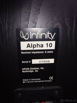 regálové reproduktory INFINITY ALPHA 10 - 9