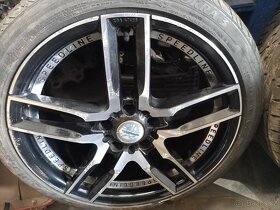 Sada Alu Ronal SL1 Imperatore 8x18 5x112, pneu 225/40 R18 - 9