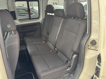 Volkswagen Caddy Kombi 2.0 TDI 110kW tažné Webasto Navigace - 9