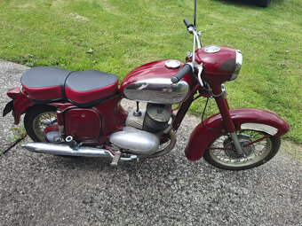 Jawa 350 354 kývačka patina r.v. 1960 - 9