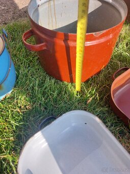 Retro kotlíky a nádobí. - 9