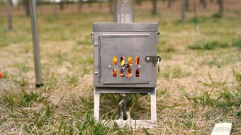 WINNERWELL®Outdoor Přenosná Kamna FASTFOLD 0.9KG TITANOVÉ - 9