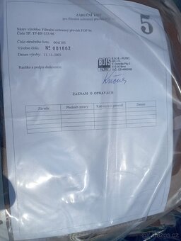 PROTICHEMICKÝ OBLEK - NOVÝ  - doprodej - 9
