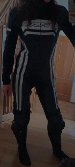 Damská kožená bunda na moto RSA bunda vel. XS, - 9