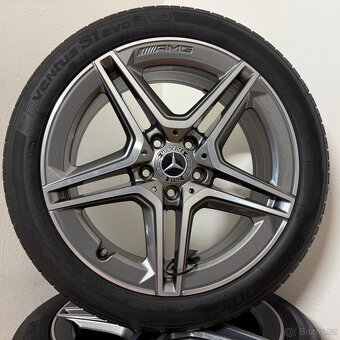 MERCEDES CLA AMG 5x112 R18 ET49+LETNÍ 225/45R18 7mm GREY - 9