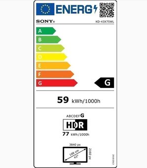 TV Sony Bravia KD-55X75WL záruka 1,5 roku - 9