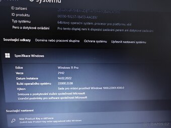 Notebook Dell Vostro 3558 – 8 GB RAM, Windows 11 Pro - 9