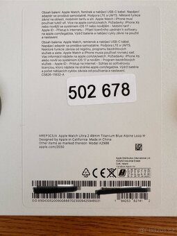 Apple Watch Ultra 2, vč. koženého řemínku - 9