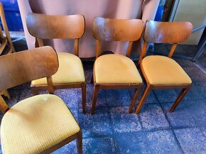 Nádherné starožitné židle TON - 9