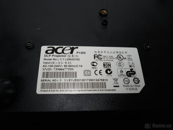 DLP projektor Acer P1265 1024x768 DVI - 9