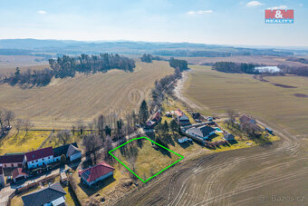 Prodej pozemku k bydlení, 1273 m², Struhařov - Bořeňovice - 9