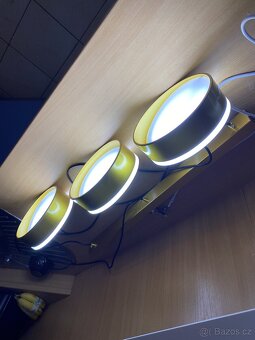Stropní LED svítidlo Combi, matne zlatá - 9