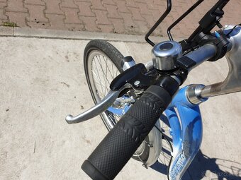 Prodám Dětské KOLO 24'' PUKY MODRÉ a RÚŽOVÉ JAK NOVÉ - 9