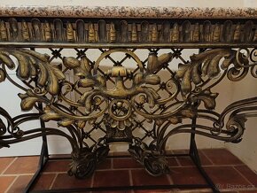 Replika barokního konzolového stolu - 9