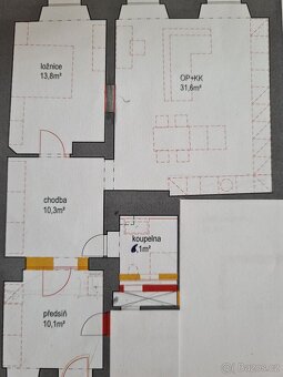 Pronájem bytu 2+kk 72 m² Jateční ul. - 9