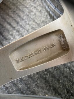 Prodám Originální ALu Volkswagen R17 - 9