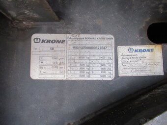 KRONE SD ELG3-CS - 9
