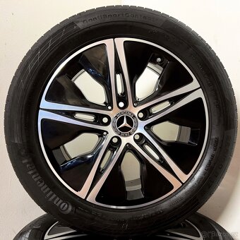 MERCEDES C W205 5x112 R17 ET48.5+LETNÍ 225/50R17 - 9