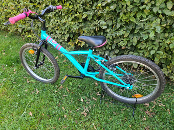 20" dětské dívčí horské kolo B-TWIN, rám 10" - 9