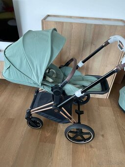 Cybex Priam Leaf Green Rosegold - 9