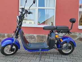 Elektrokoloběžka Lera Scooters C2 2000W Modrá - 9