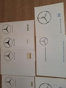 Prodám dobové prospekty Mercedes - 9