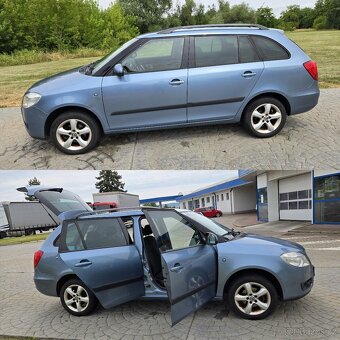 ŠKODA FABIA II ELEGANCE 1,6 16v ALU KOLA, AUTOKLIMA, PARKASI - 9