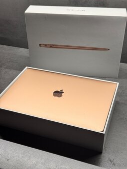 MacBook Air 13” (2019, Intel) – zlatý – originální krabice + - 9