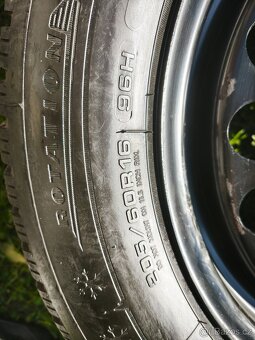 Zimní sada Vw r16 5x112 Dunlop 205/60/16 7,5mm - 9