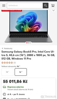 Samsung galaxy book 5 Pro 32GB - 9
