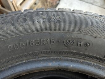 205/65 R15 celoroční sada Vraník 6,5-7,5 mm - 9
