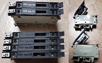 Jističe, Motorový spouštěče, svorky - 9