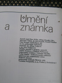 Kniha umění a známka, světová výstava známek Praha 300 kč - 9