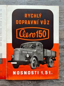 Prospekt Rychlý dopravní vůz - Aero 150 ( 1946 ) - 9