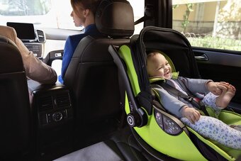 Polohovatelné vajíčko Kiddy Evoluna + isofix a zrcátko - 9