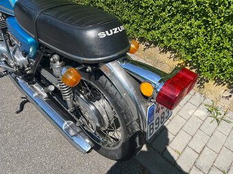 Suzuki T500, r.v. 1975 s TP - 9